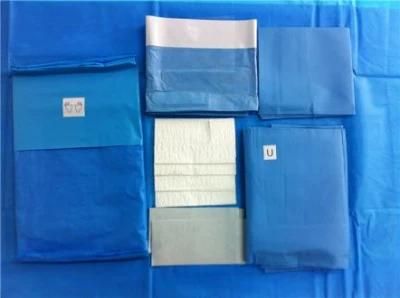 Medical Disposable Surgical Laparotomy Drapes Pack