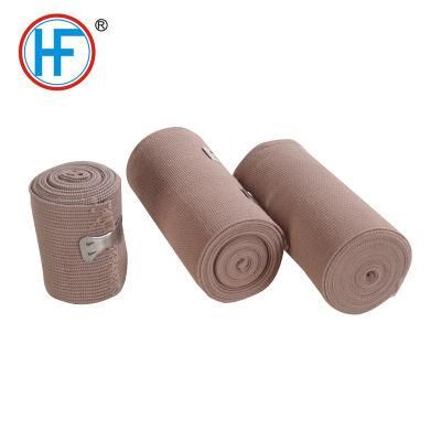 Mdr CE Approved Polyester Rubber Skin Color Rubber High Elastic Bandage
