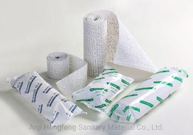 China Wholesale OEM Medical High Quality Gypsum Liner (POP) Plaster of Paris Bandage Factory Approved by CE and ISO CE FDA