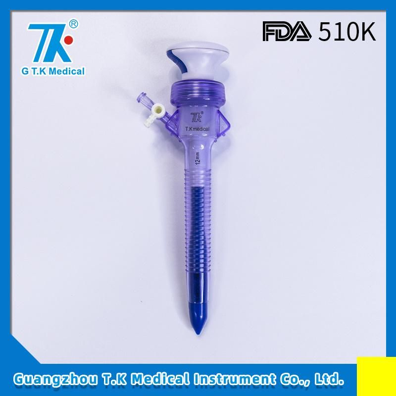 FDA 510K Clear Optical Trocar Only Manufacturer in China 150mm Working Length