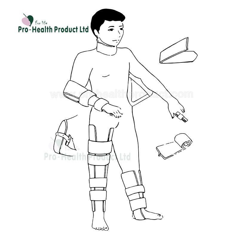 15 X 90cm Survival Products Moldable Plastic Medical Emergency Orthopedics Foot Splint