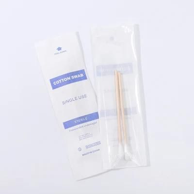 Medical Supplies Round Q-Tip Sterile Cotton Sample Collection Swab