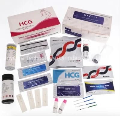 High Accuracy Hepatitis B Surface Antigen Hbsag Rapid Diagnostic Test Kit Whole Blood/Serum/Plasma 4in1 HIV/HCV/Syphilis/Hbsag Combo Test Kit