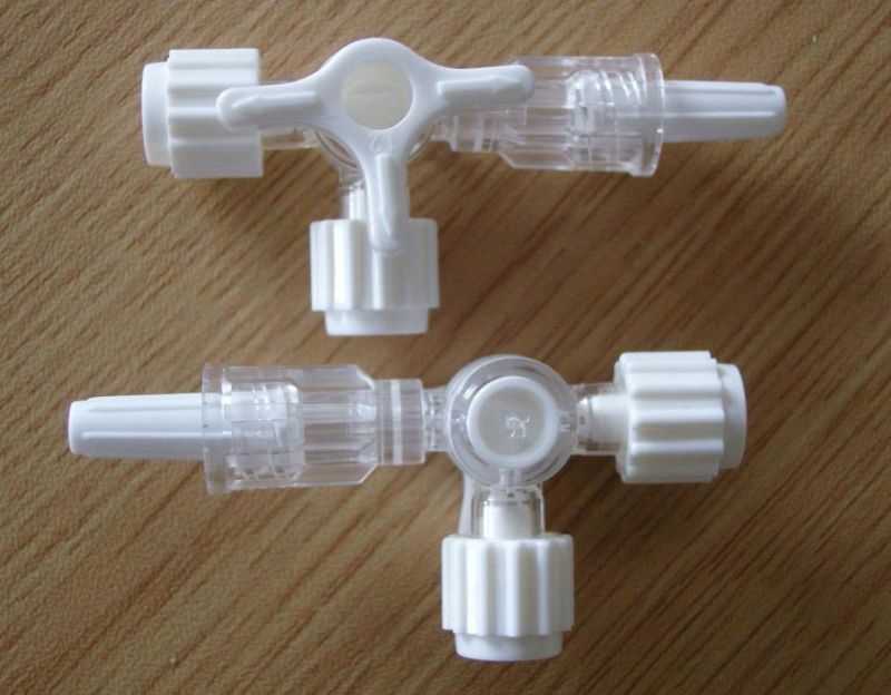 Rotation Type IV Catheter Three-Ways Stopcocks 3-Ways Stopcock