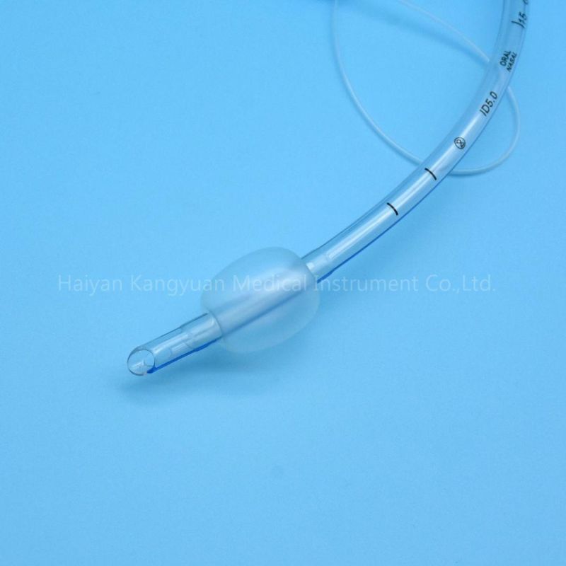Nasal Preformed (RAE) Endotracheal Tube PVC for Single Use Cuffed or Uncuffed