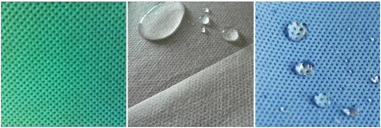 Morntrip Non Woven Protective Lightweight Barrier Disposable Blue Lab Coat