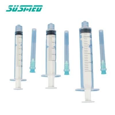 0.5ml Luer Lock Plastic Automatic Injection Syringe Safety Syringe with Needle