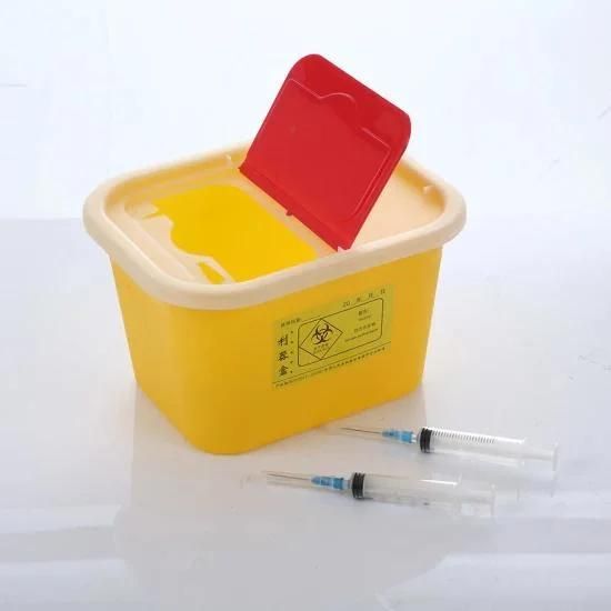 Plastic Medical Disposable Biohazard Sharp Collectors for Hospital Syringes Needles 5L 10L 15L
