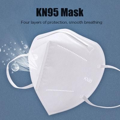 Wholesale Standard En149 Disposable 5 Ply KN95 Non Woven Protective Face Mask