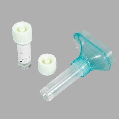 DNA Rna Funnel Test Sample Disposable Tube Device Salivasaliva Sampling Collection Kits with Buffer