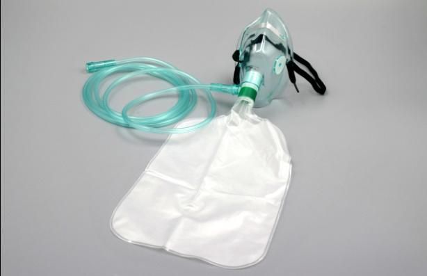 High Quality Cheap Price PVC Oxygen Face Mask with Elastic Strap