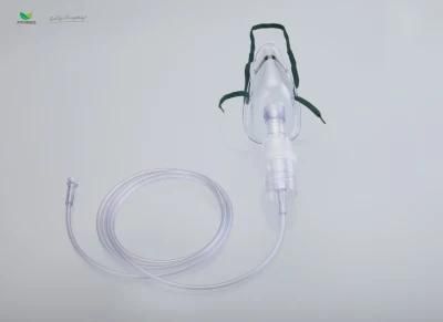 Medical Disposable Aerosol Mask Nebulizer Oxygen Mask with Tube for Adult Child Infant