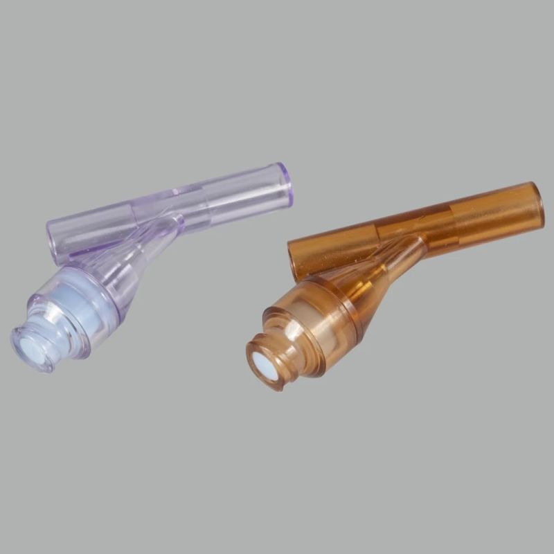 Disposable Y Type Needle Free Connector Needleless Connector