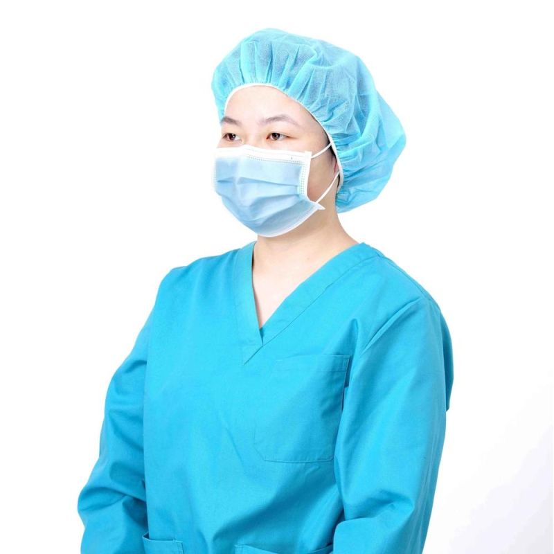 Disposable Medical Surgical Nurse Big Size Mob Cap/Bouffant Cap/Strip Cap Non Woven Caps on Sales