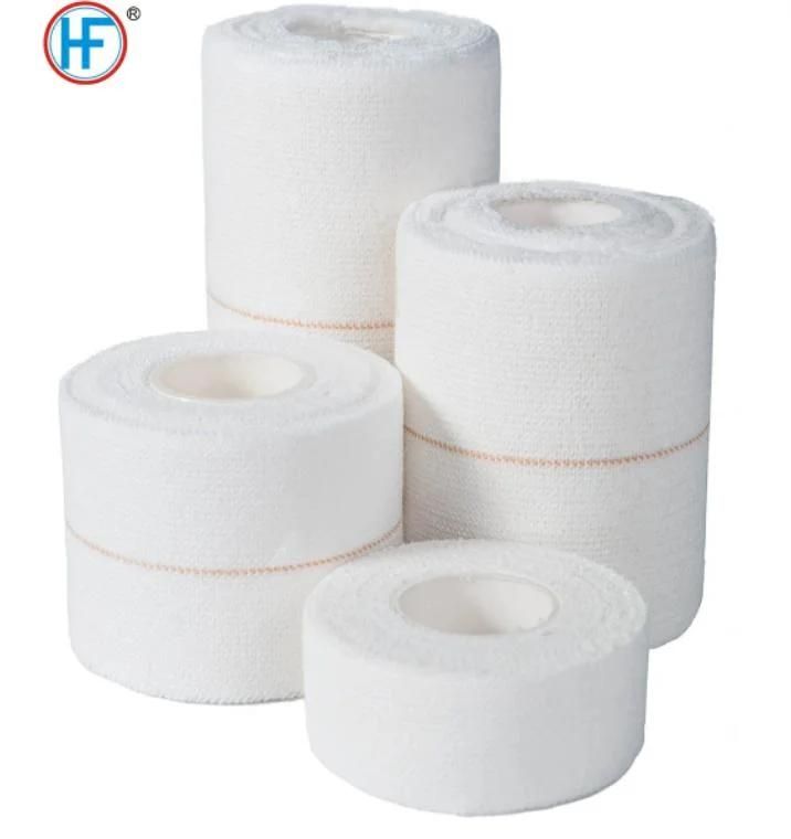 CE and ISO Bandage Factory Sale Low Price Sports Tape 100% Cotton Elastic Adhesive Bandage (EAB)