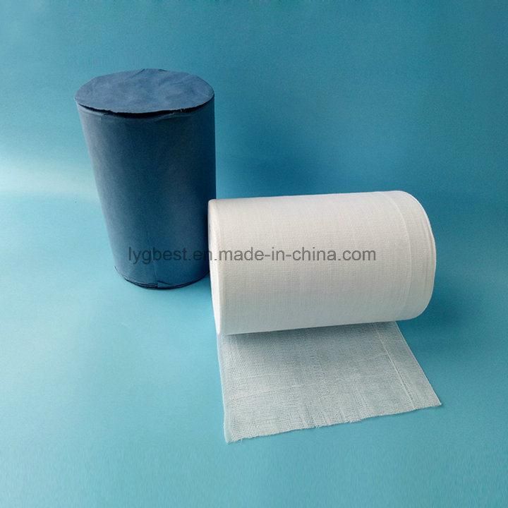 100% Raw Cotton Jumbo Gauze Roll for Gauze Products Producing