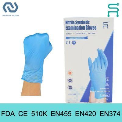 Powder Free Disposable Nitrile Blend Gloves Nedical Nitrile Gloves