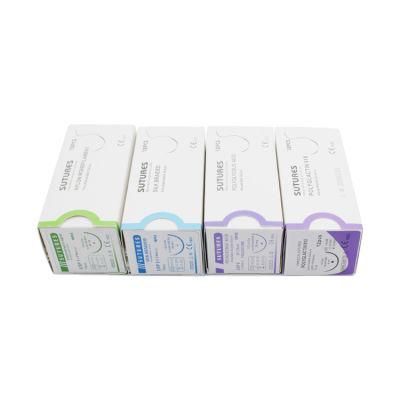 Provided CE&ISO Medical Disposables Surgical Suture PGA/Pdo/Chromic/Pgla/Pgcl/Pgar
