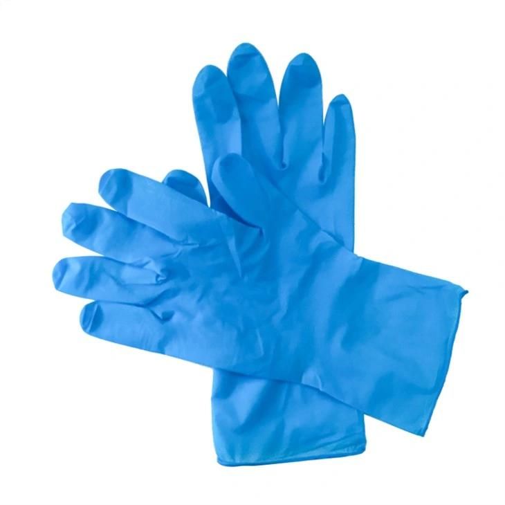 Disposable Medical Examination Nitrile Gloves Powder Free