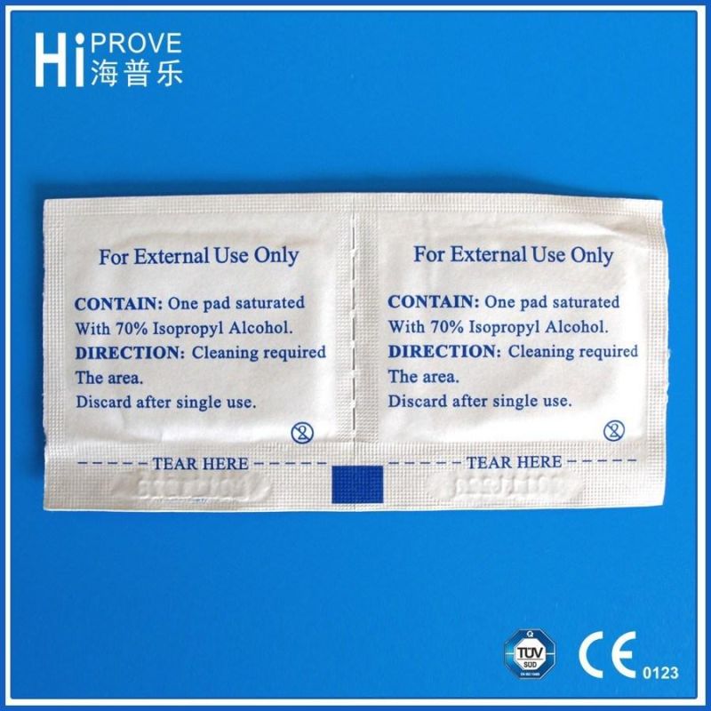 Disposable Non Woven 70% Alcohol Pre Pad with Cheap Price
