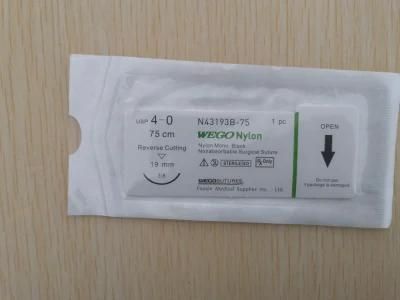 Wego Brand Nylon Surgical Suture 19mm