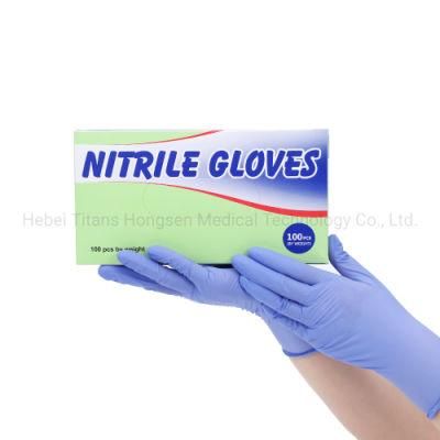 Factory Customization Nitrile Exam Gloves Disposable Waterproof Gloves