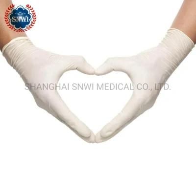 Working Latex Powder Surgical Operation Gloves