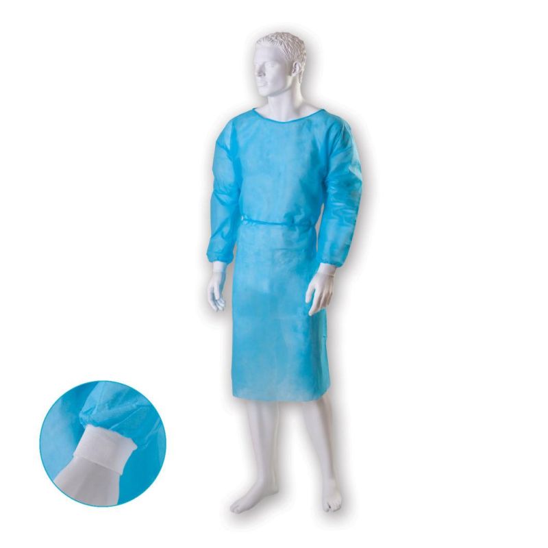 Disposable Medical Isolation Gown PP Non-Woven
