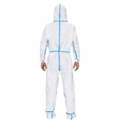 Surgical Gown CE Logo Printing Safety Clothes Protective Coverall with Factory Price for Adult
