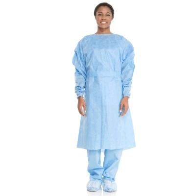 Waterproof Reusable Isolation Gown Graphene Gown Anti-Static Aatcc 42 Level 1