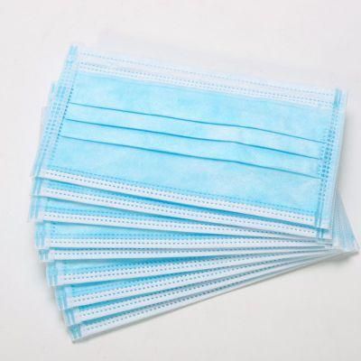Hot Sale High Quality Medical Black Non-Woven Mask Disposable 3 Ply Face Earloop Mask
