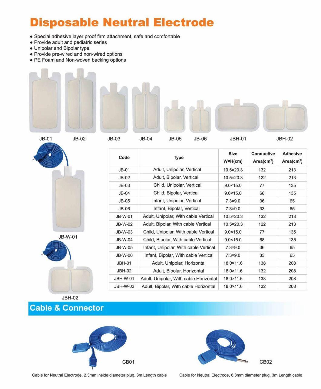 Disposable Neutral Electrode, Adult, JB-02