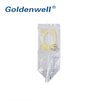 Cheap Price Disposable Pediatric Portable Urine Collection Bag in Sterilization