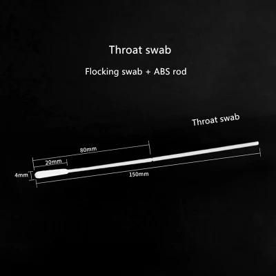 Nasopharyngeal Nasal Swabs Medical Sterile Flocked Disposable Sampling Collection Swab 15cm/8cm Breakpoint