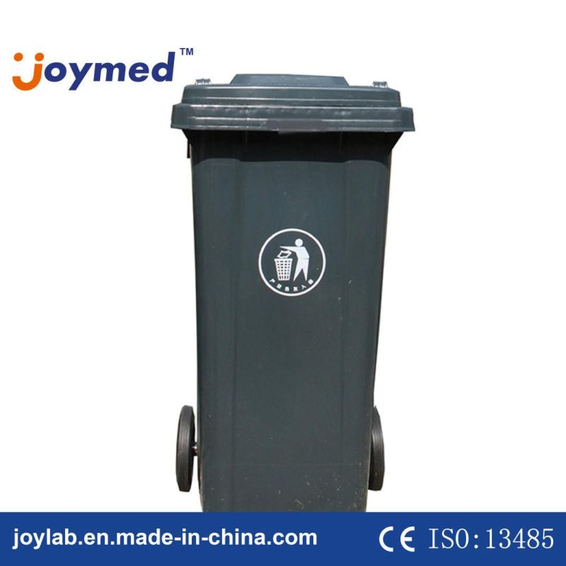 120L Medical Trash Can Garbage Bins Waste Bin with Wheels