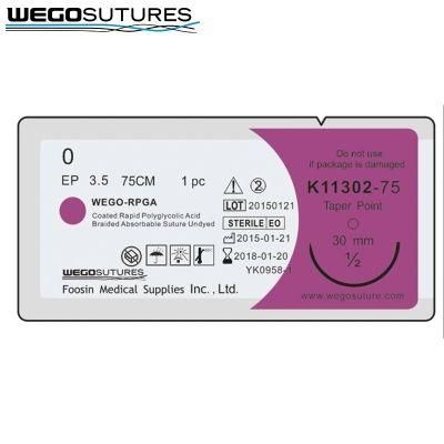 Undyed PGA Rapid Surgical Sutures