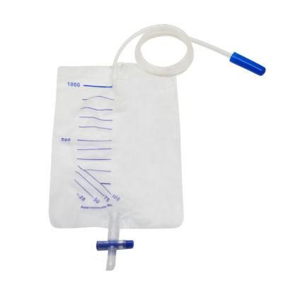 Medical Disposable Adult Cross Collection Outlet Valve Urine Leg Bag