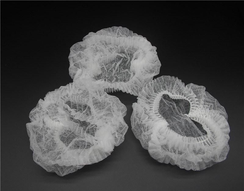 Nowoven Bouffant Cap, Clip Cap, Disposable Doctor Cap