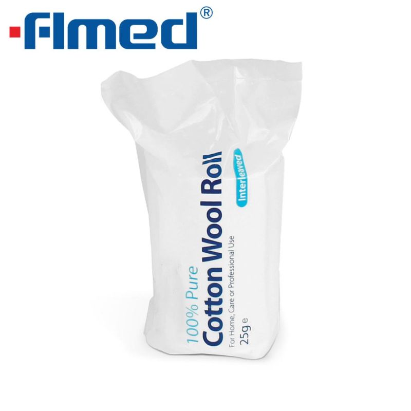 Absorbent Cotton Wool Roll 100% Cotton Hospital Quality Cotton Roll