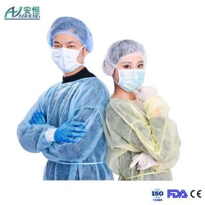 Yellow Sterile Examination Surgical Isolation Gown