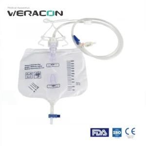 2000ml and 2500ml+ Urine Drainage Bag for Adult Use