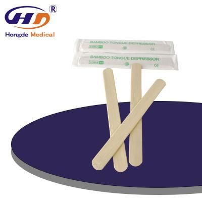 Tongue Depressor Manufacture Tongue Depressor High Quality Disposable Wooden or Bamboo Custom