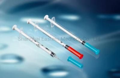CE&ISO Certificated Disposable Medical Device Self-Destroy Fixed Dose Vaccine Syringe 0.05ml 0.1ml