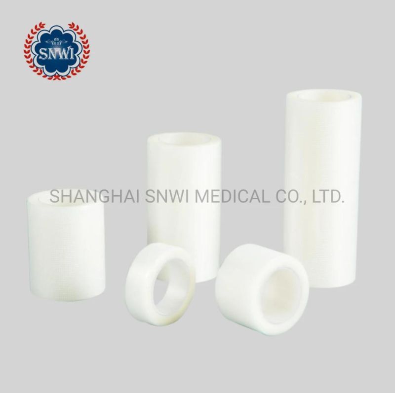 Non-Toxic Pyrogen Free Non-Sterile Medical Waterproof Transpore Tape