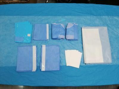 Disposable Single Use Eo Sterile Custom General Surgical Procedure Packs for Clinic and Hospital Use