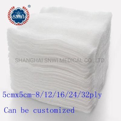 Non-Toxic Pyrogen Free Non-Sterile Medical Supplies Surgical Swab Gauze Swab