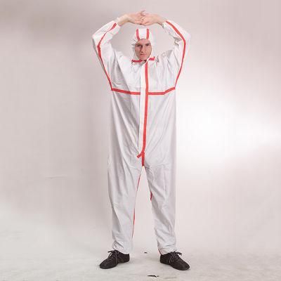 Type 5 / Type 6 Hazmat Suits Workwear Disposable Protective Coverall