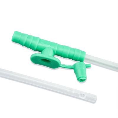 Size 6, 8, 10, 12, 14, 16 Disposable Sputum Suction Tube with Non-Irritant PVC Material