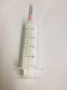 2 Part Disposable Plastic 20ml Syringe with Needle