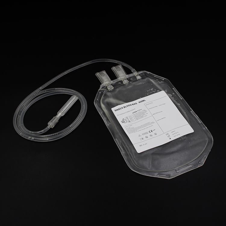 Cpda-1 Disposable PVC Plastic Storing Blood Bag for Blood Collection Single Double Triple Quadruple